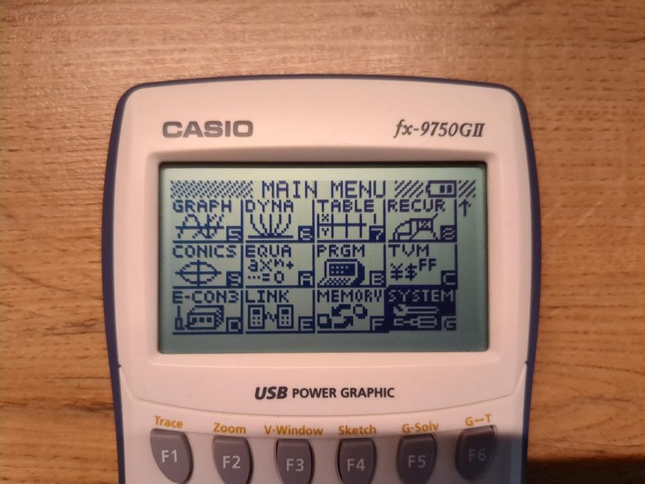 Калькулятор Casio fx-9750GII