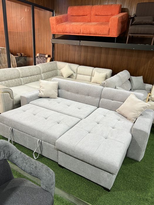 Диван угловой по скидке готовые