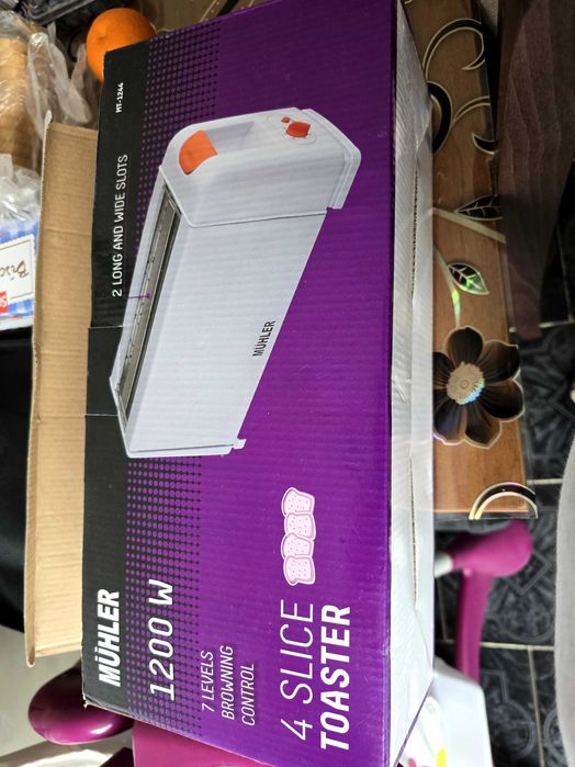 Голям тостер за препечени филийки