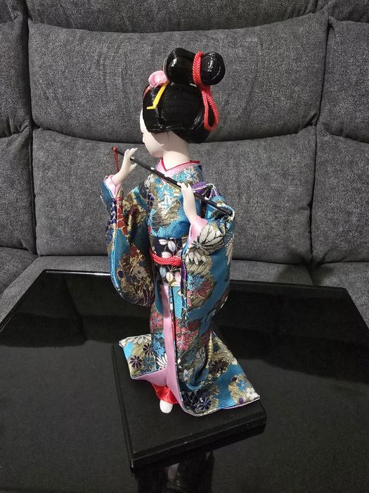 Японска кукла гейша и самурай ръчна изработка.бр/ Japan doll