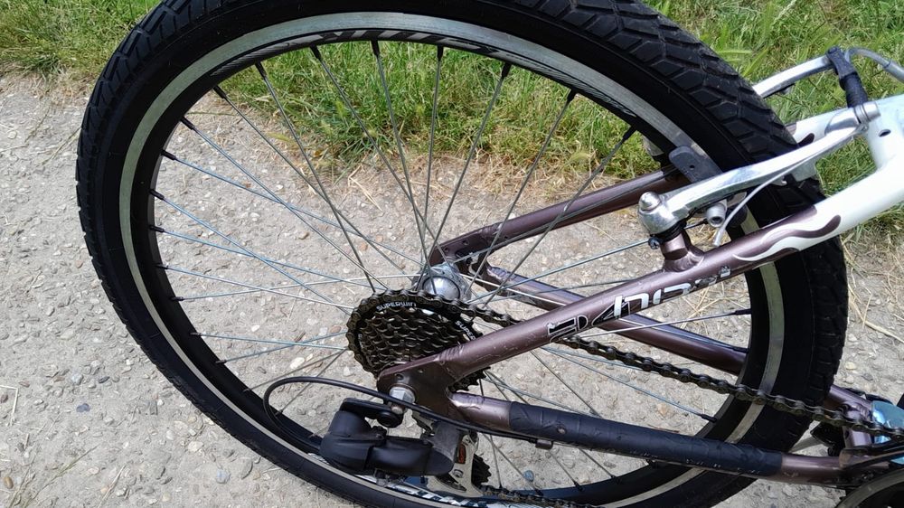 Bicicleta mountainbike copii (9-14 ani) Genesis, 24 Inch, Aluminiu, 24 viteze, Shimano