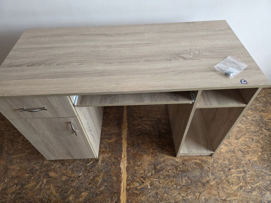 Бюро с шкаф и чекмедже (120х60см)