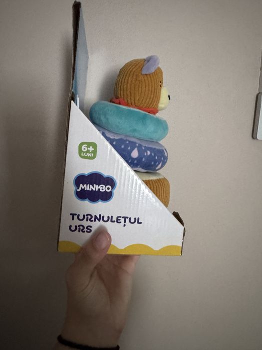 Turnuletul urs cu zornaitoare-produs nou sigilat