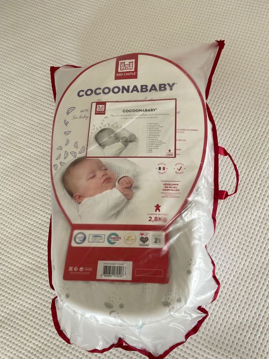 Анатомично гнездо Red Castle - Cocoonababy, Dreamy Clouds