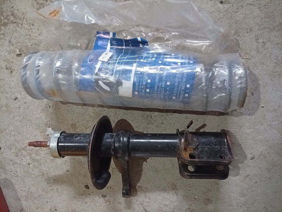 Стойка пружина ваз