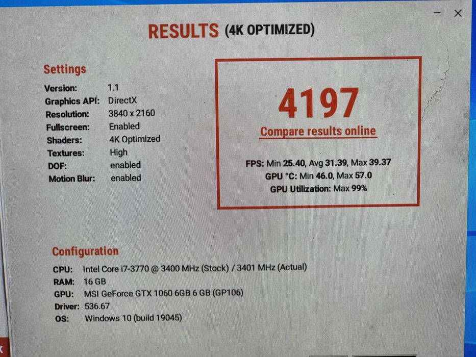 Видео карта - MSI GamingX GTX 1060 6GB