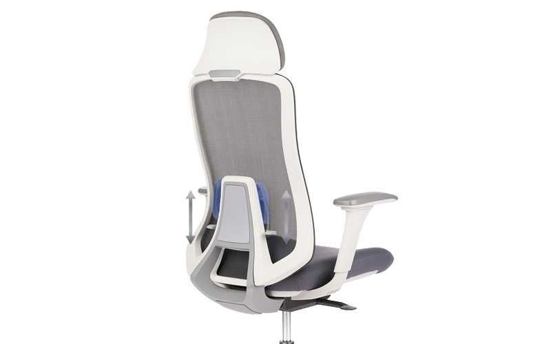 Ергономичен офис стол DARIO GREY ANTARES, СИВ, НОВ