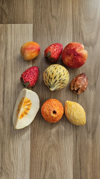 Декоративно сапуни - плодове, 9 броя