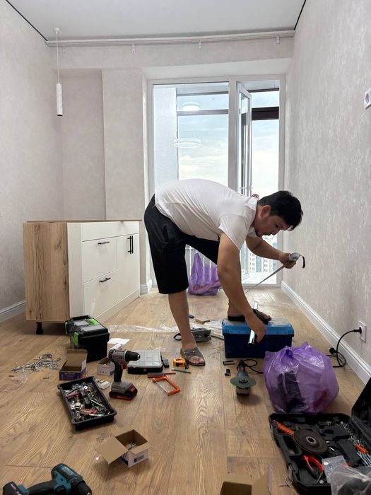 Сборка мебели. Услуги мебельщика