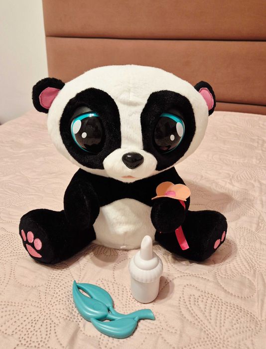 Jucarie de plus interactiva, Yoyo Panda,Club Petz, + 3 ani