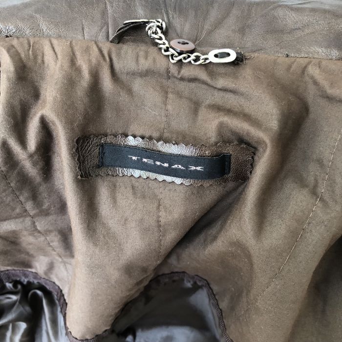 Яке от естествена кожа Tenax