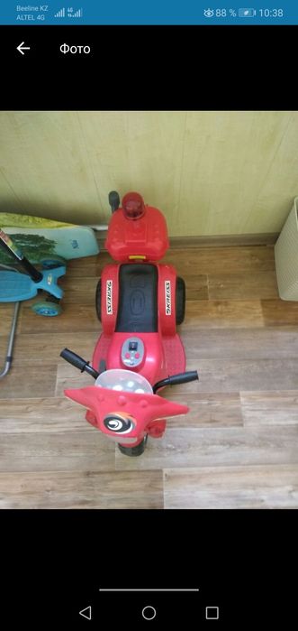 Детский мотоцикл нерабочий