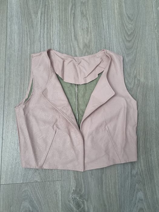 Vestă de piele de damă
