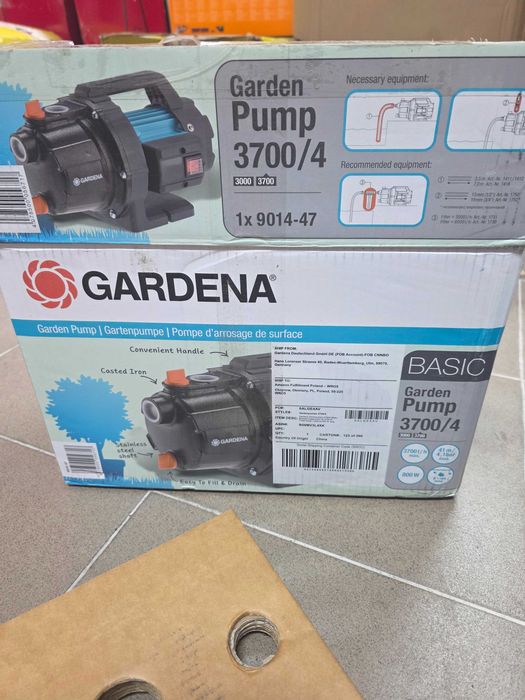 Pompa de gradină Gardena 3700/4 Basic: Pompă de irigații cu debit de 3700 l/h