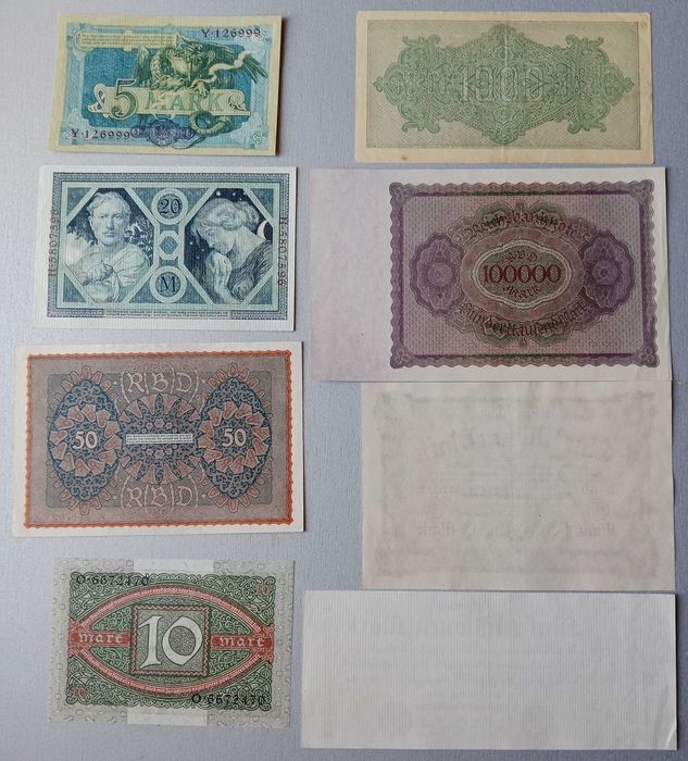 Продам банкноты Германии начала 20-го века