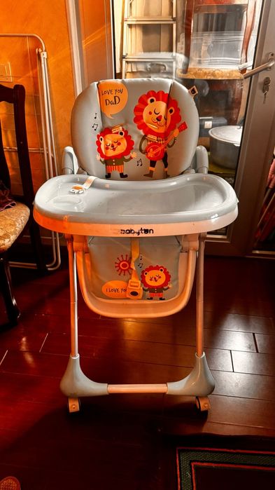 Стул для кормления Babyton Optima Blue