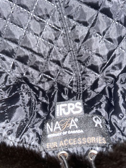 Норковая шапка ушанка