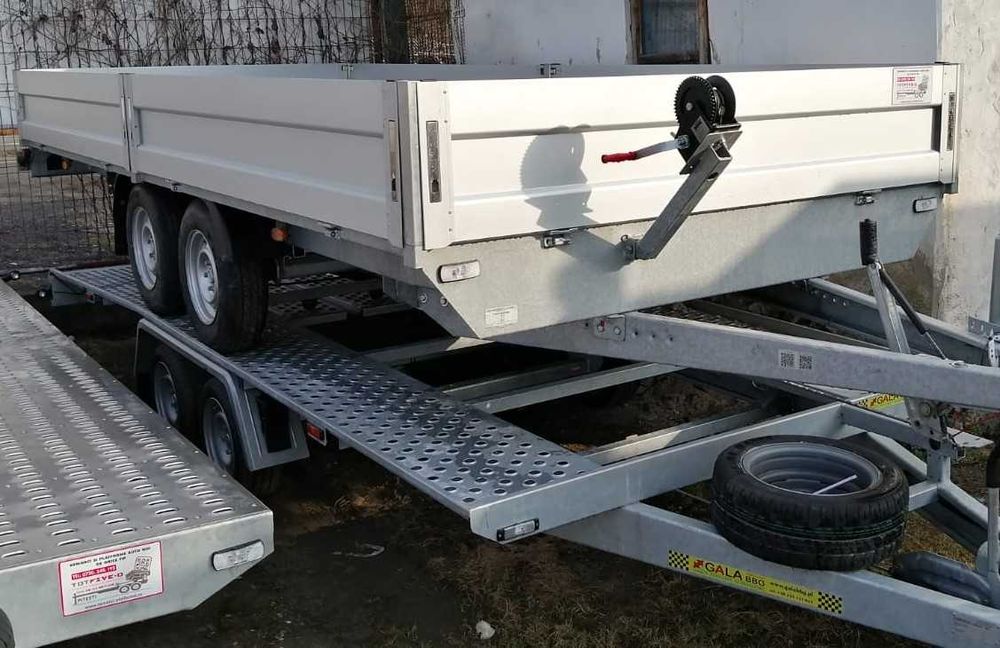 Platforma obloane aluminiu, 2700-3500 kg, noua, posibilitate rate