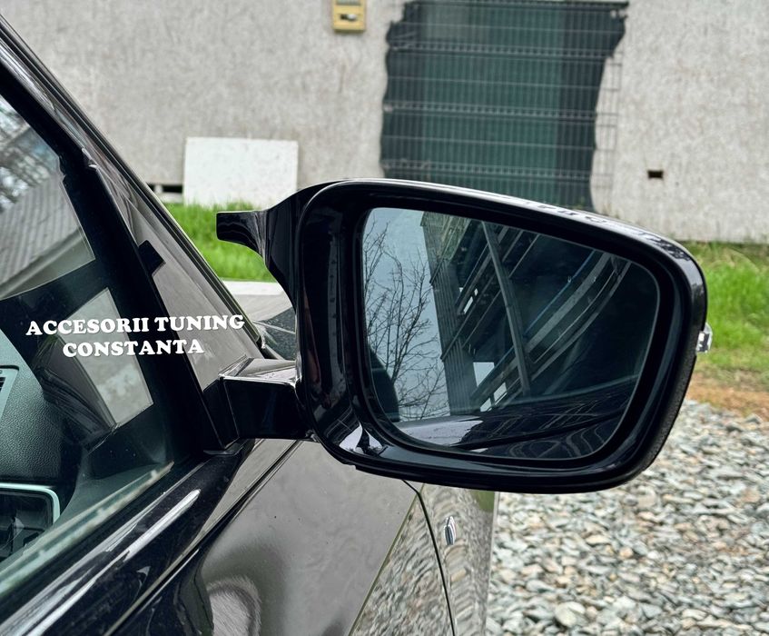 Capace Oglinzi Tip Batman - BMW Seria 3 G20 Negru Lucios
