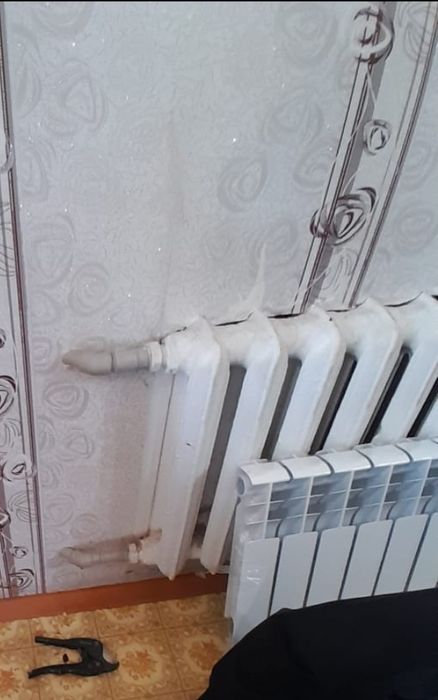 Чугунные батареи.