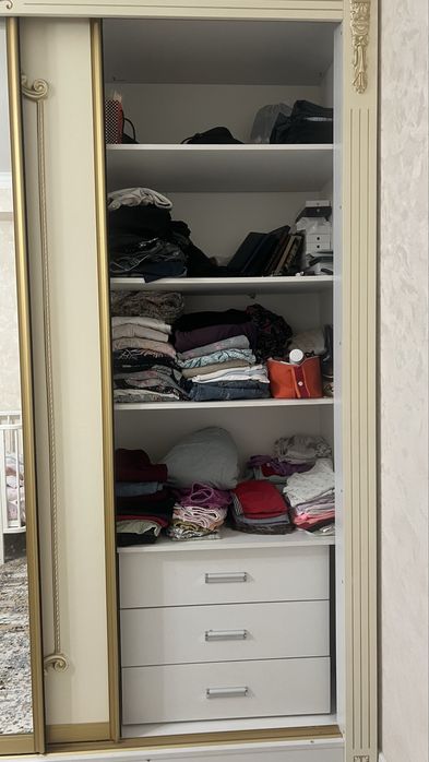 Шкаф купэ и комод вместе