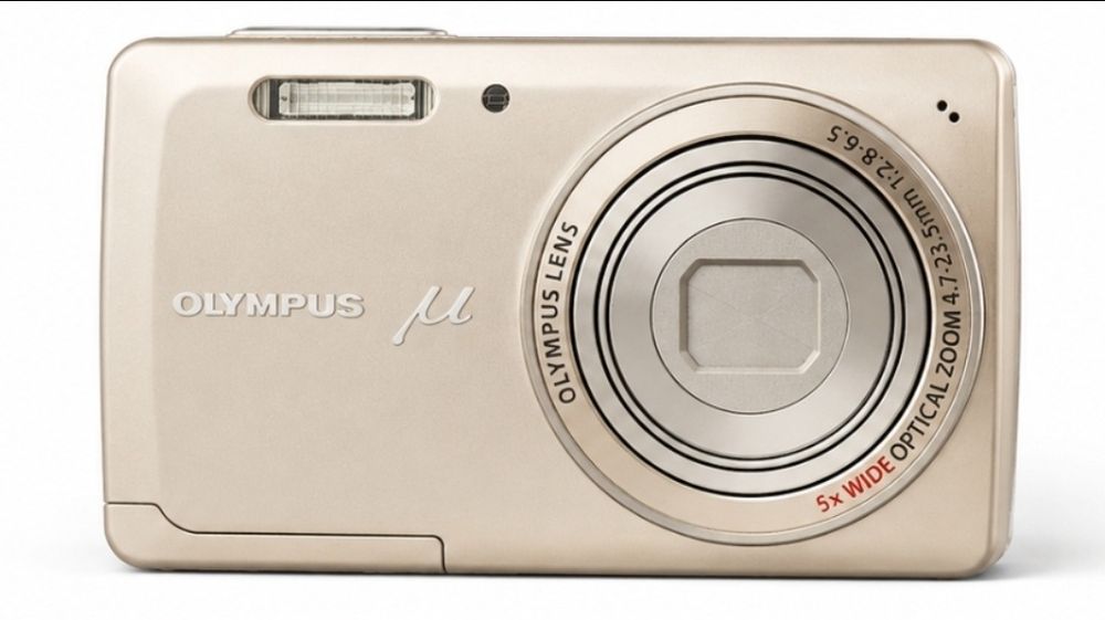 Aparat Foto Digital Vintage Olympus Mju 5010 (Stylus)  - Trend Y2K / Retro!