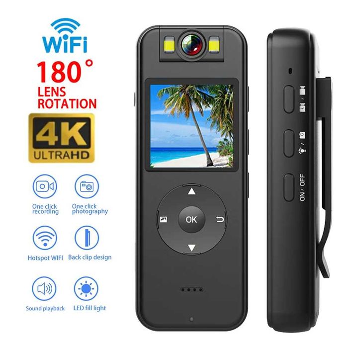 Боди камера. Bodi kamera Moto камера Mini Velosiped kamera WiFi 4k