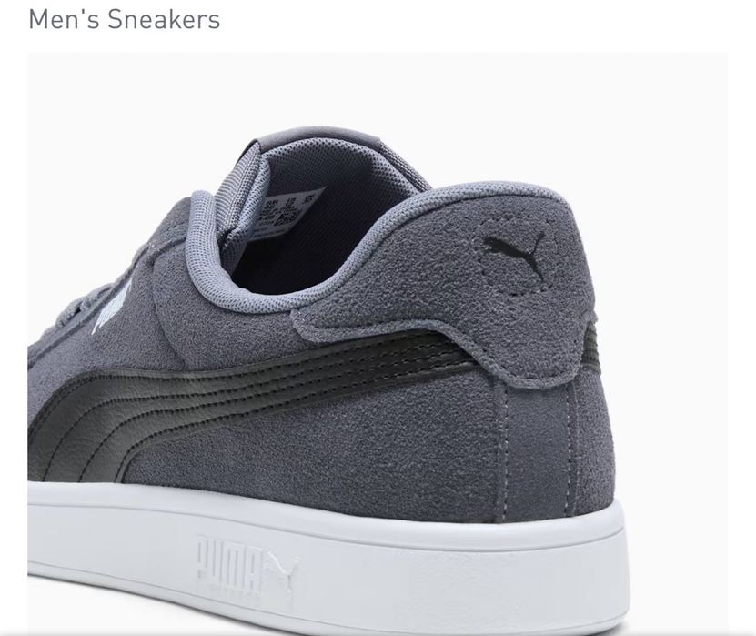 Puma Smash v2 (в замшевом исполнении — Suede)