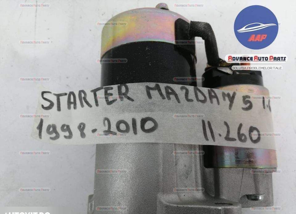 Electromotor Starter 1.6i an 1998-2010 piesa noua originala Mazda  MX-