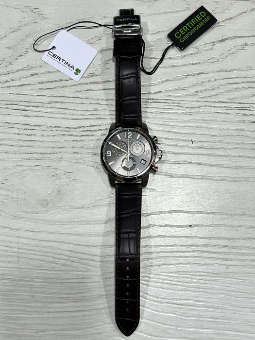 Швейцарские часы Certina DS Podium Chronograph, кварцевый механизм