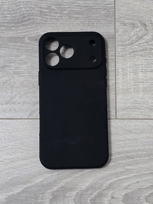 Husă iPhone 17 Pro Max Silicon Lichid MagSafe – Neagră