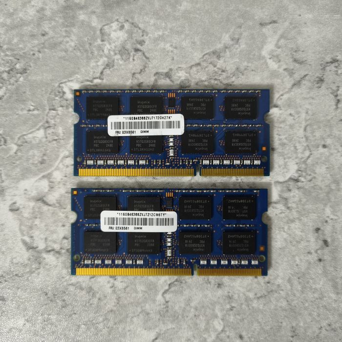 DDR3 1600mhz 4GB So-Dimm Hynix (16шт)