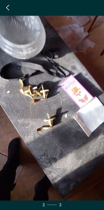 дверные ручки метал и дерево