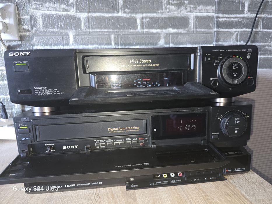 Pachet 2 Videorecordere VCR Sony: SLV-E920 (Hi-Fi)Vandut și SLV-235