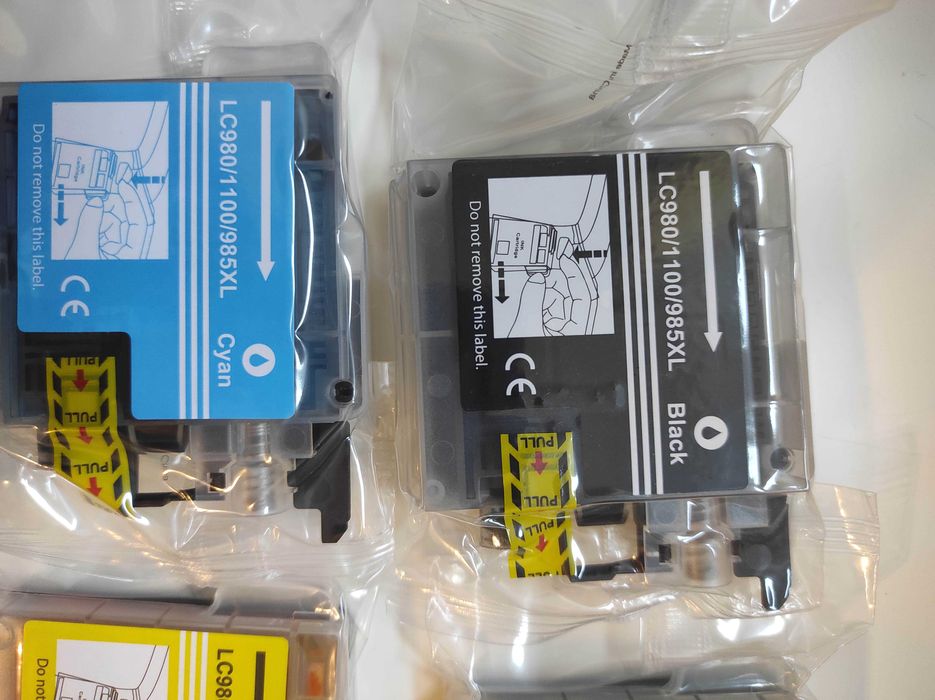 Комплект мастилници мастило тонер касетки Brother LC 980 / 1100 / 985