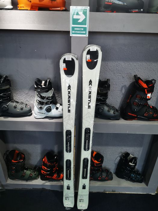 Schiuri ski dama Kastle Marble 84 Nou 148,154 cm + leg Kastle 10