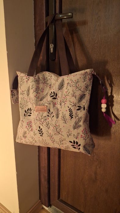 Sacoșă handmade confecționată din canvas