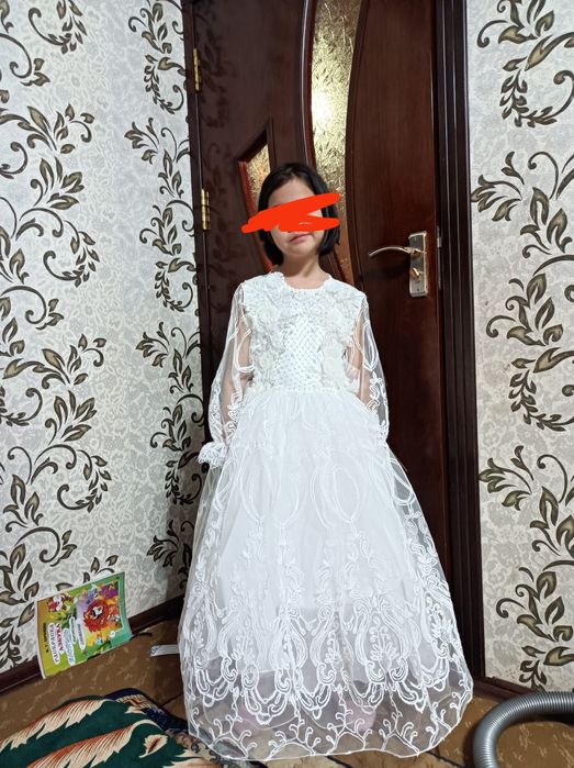 Oq koʻylak 7 ili 8 yoshlarga tõğri keladi arzon qilib beramiz