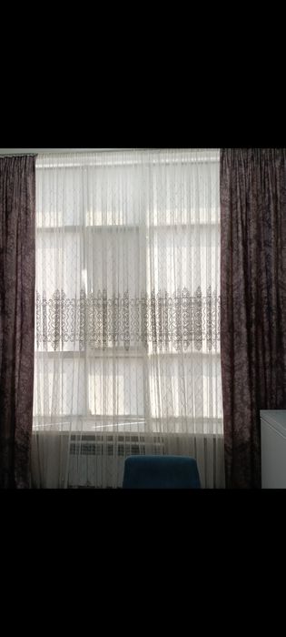 Продам 2 вида тюли готовые к установке