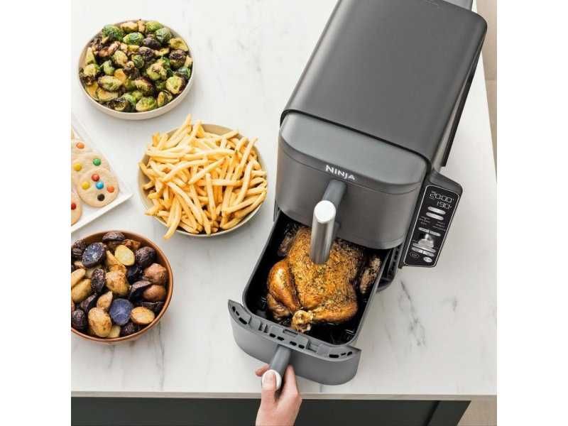 Еър Фрайър с Две Зони и 6 Функции за Готвене Ninja SL400EUCP, 9.5L