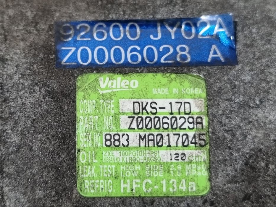 Compresor clima Renault Koleos 2.0 D - 150CP M9R832 (1493) Diesel JY02A