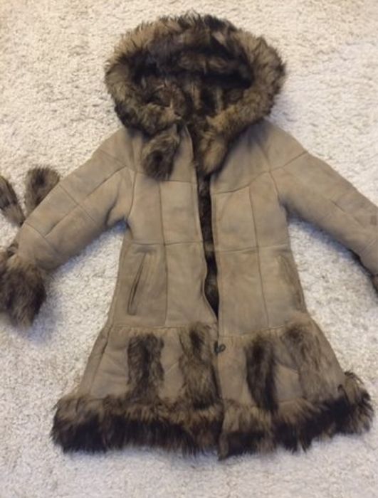 Детская дубленка