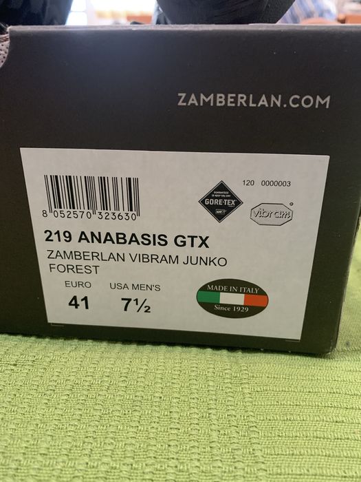 Zamberlan Anabasis 219 Gtx, ghete gore-tex