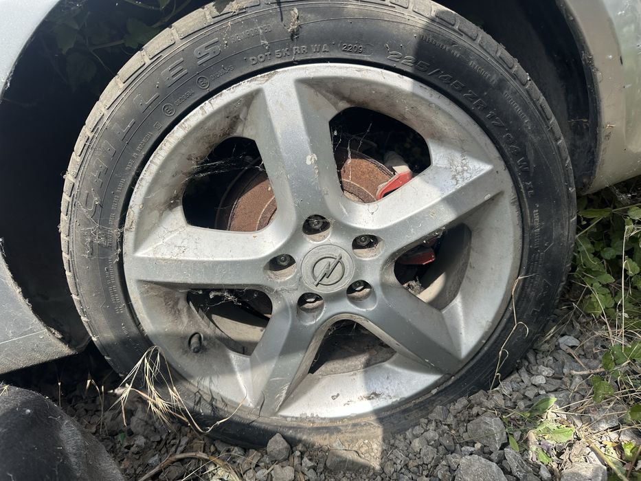 Оригинални джанти за Opel astra H 2007г/ опел астра H/ 17цола 5х110 65.1мм/ 7Jx17ET39/ подходяща зафира А и Б вектра Ц