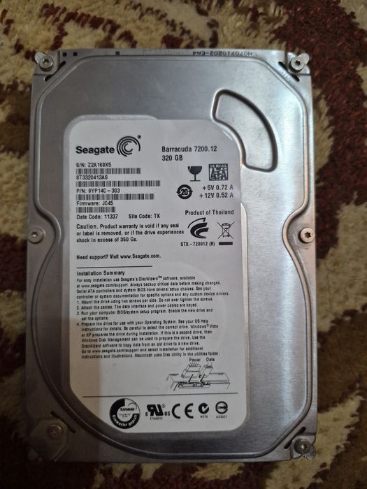 жесткий диск Seagate barracuda 320gb