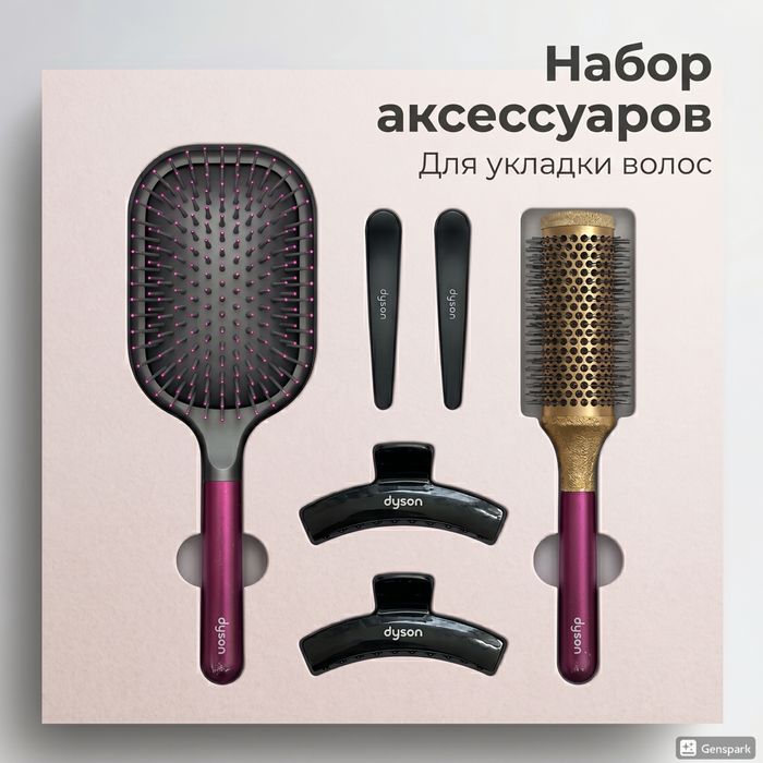 Dyson/ расческа/набор/подарок/