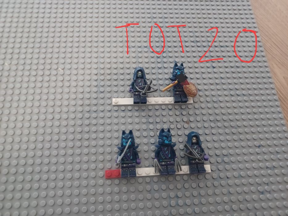 Minifigurine lego ninjago