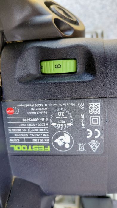 Festool HK 55 EBQ Електрически Циркуляр