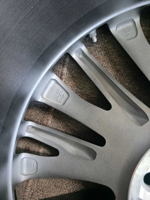 2 Jante Aliaj 5x114.3 20'' 8J ET 35 - OEM LEXUS NX / RX / RZ - CA NOI + Senzor de Presiune !