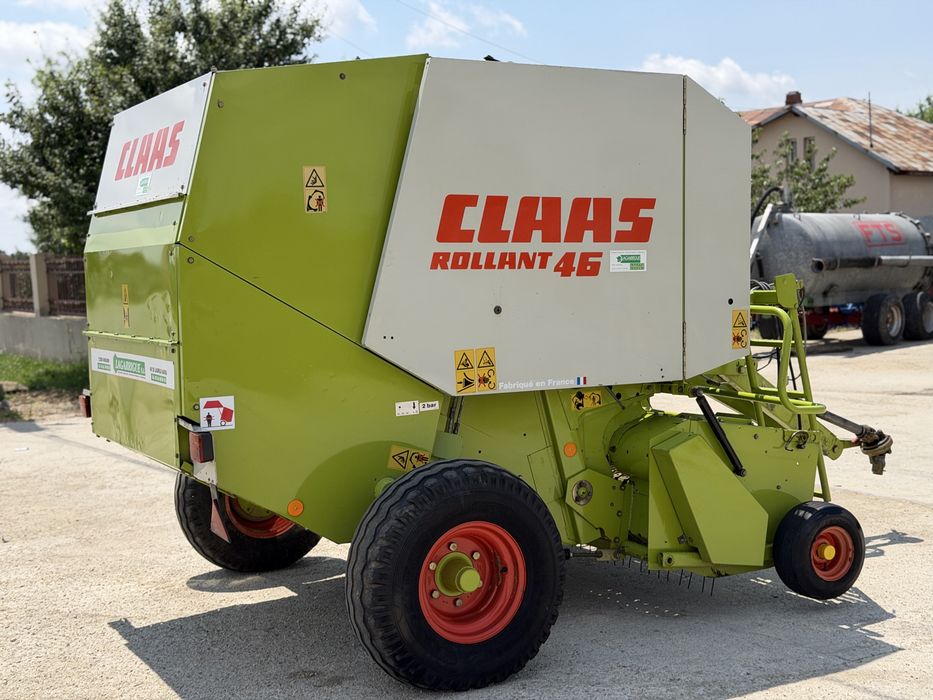 Presa Claas/Class Rollant/Rolland 46 cu Masa Mare Ca Noua Import Recent Legare Rapida cu 2 Ate Impecabila Krone Welger